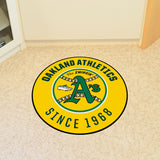 Oakland Athletics Roundel Rug - 27in. Diameter1981