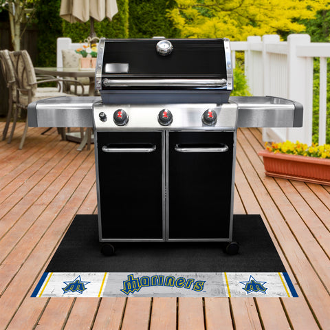 Seattle Mariners Vinyl Grill Mat - 26in. x 42in.