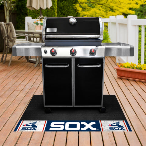Chicago White Sox Vinyl Grill Mat - 26in. x 42in.1917