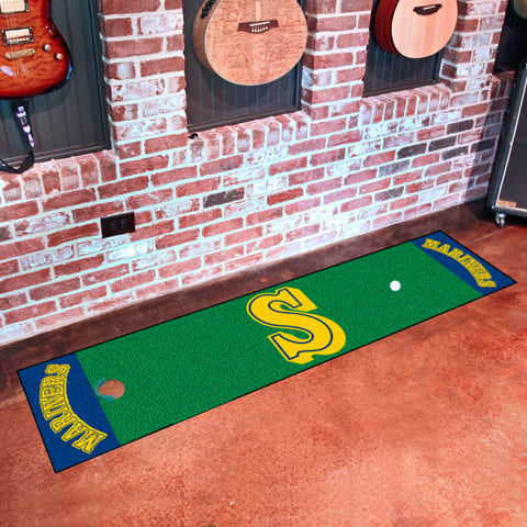 Seattle Mariners Putting Green Mat - 1.5ft. x 6ft.