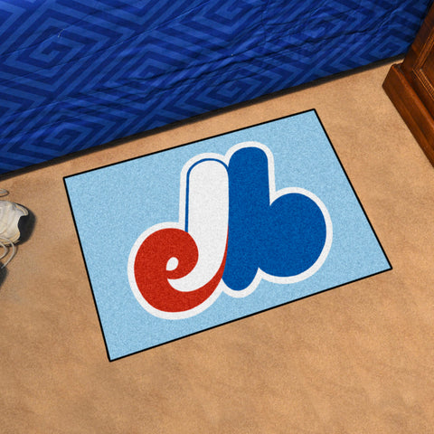 Montreal Expos Starter Mat Accent Rug - 19in. x 30in.