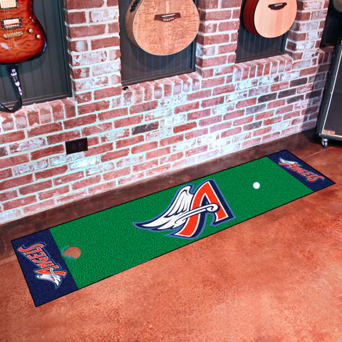 Anaheim Angels Putting Green Mat - 1.5ft. x 6ft. 1997 Retro Logo
