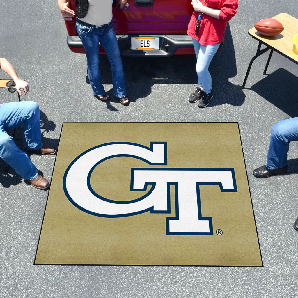 Georgia Tech Yellow Jackets Tailgater Rug - 5ft. x 6ft., GT