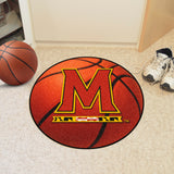 Maryland Terrapins Basketball Rug - 27in. Diameter