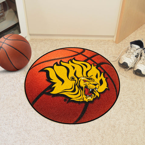 UAPB Golden Lions Basketball Rug - 27in. Diameter