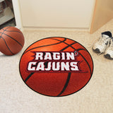 Louisiana-Lafayette Ragin' Cajuns Basketball Rug - 27in. Diameter