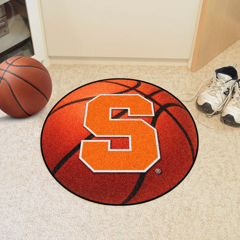 Syracuse Orange Basketball Rug - 27in. Diameter