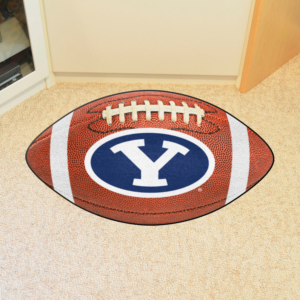 BYU Cougars Football Rug - 20.5in. x 32.5in.