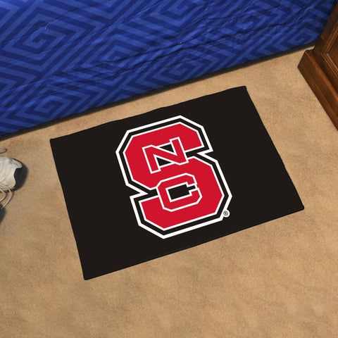 NC State Wolfpack Starter Mat Accent Rug - 19in. x 30in., NSC Logo