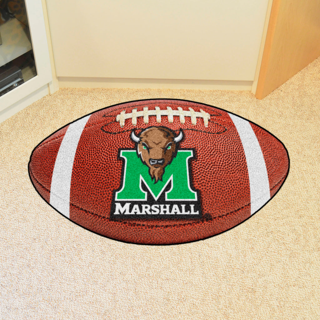 Marshall Thundering Herd Football Rug - 20.5in. x 32.5in.