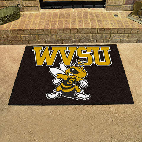 West Virginia State Yellow Jackets All-Star Rug - 34 in. x 42.5 in.