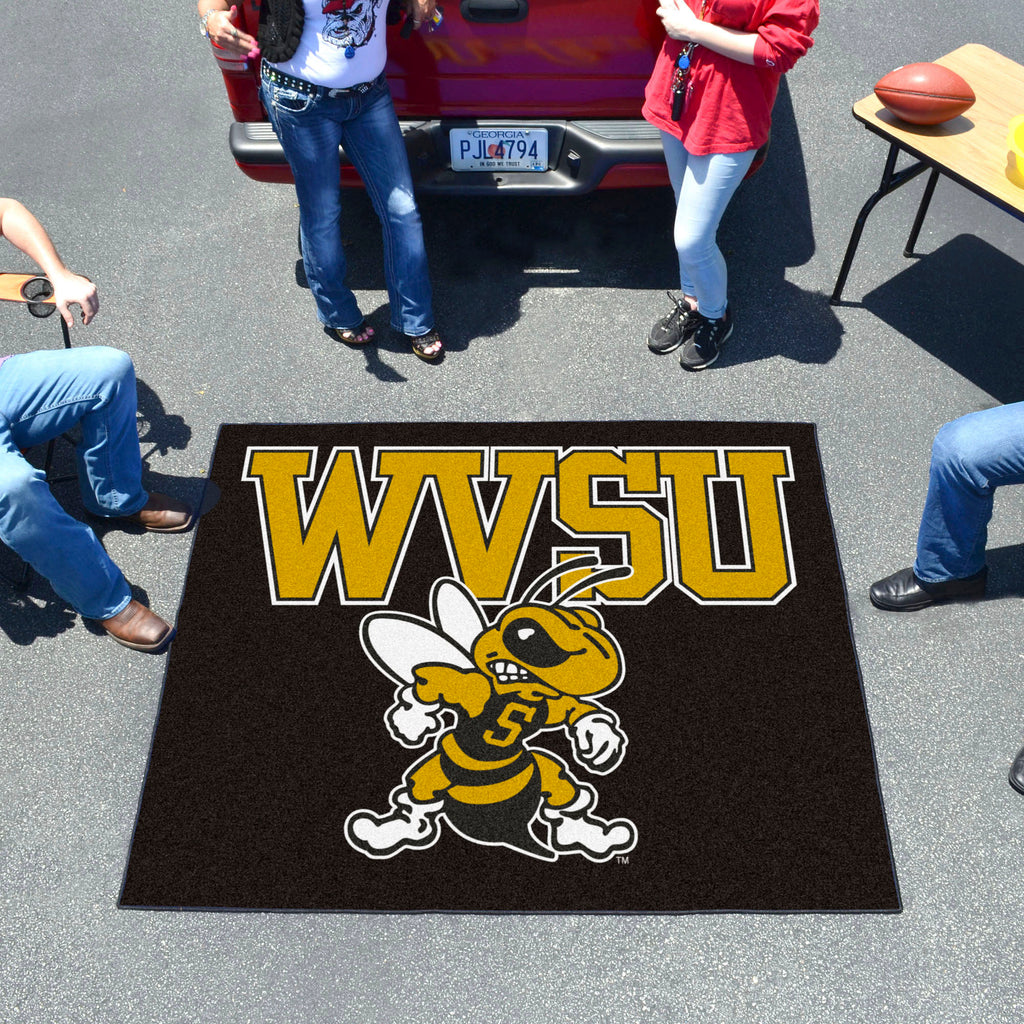 West Virginia State Yellow Jackets Tailgater Rug - 5ft. x 6ft.