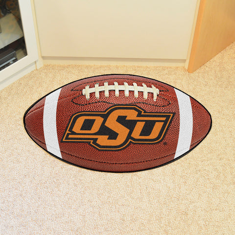 Oklahoma State Cowboys Football Rug - 20.5in. x 32.5in.