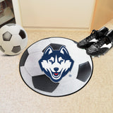 UConn Huskies Soccer Ball Rug - 27in. Diameter