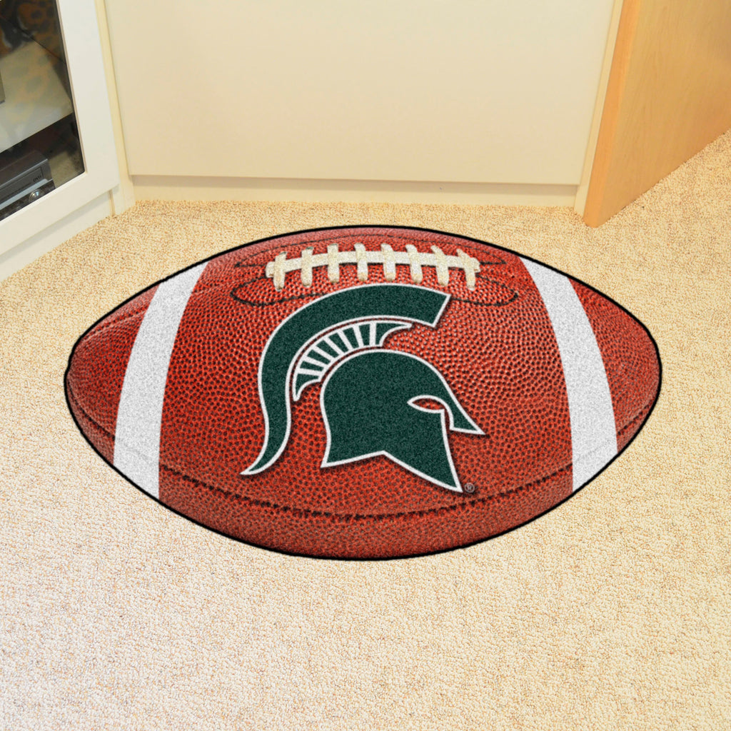 Michigan State Spartans Football Rug - 20.5in. x 32.5in.