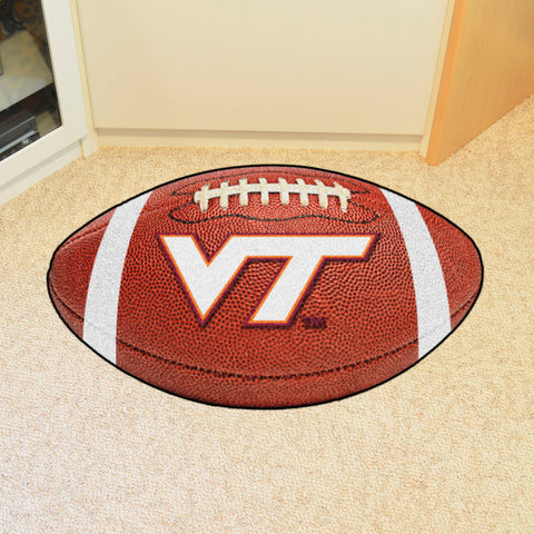 Virginia Tech Hokies Football Rug - 20.5in. x 32.5in.