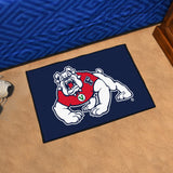 Fresno State Bulldogs Starter Mat Accent Rug - 19in. x 30in., Navy