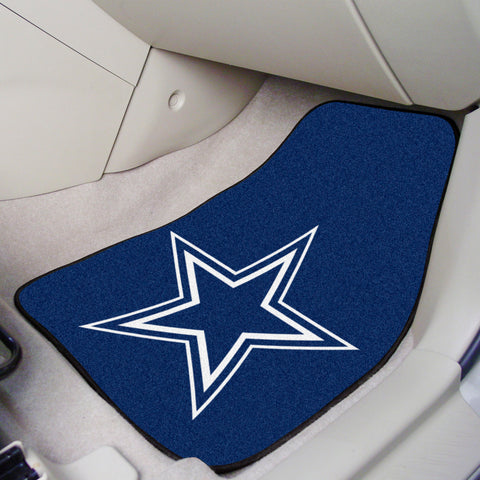 Dallas Cowboys Front Carpet Car Mat Set - 2 Pieces