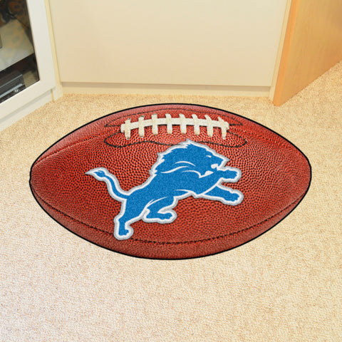 Detroit Lions  Football Rug - 20.5in. x 32.5in.