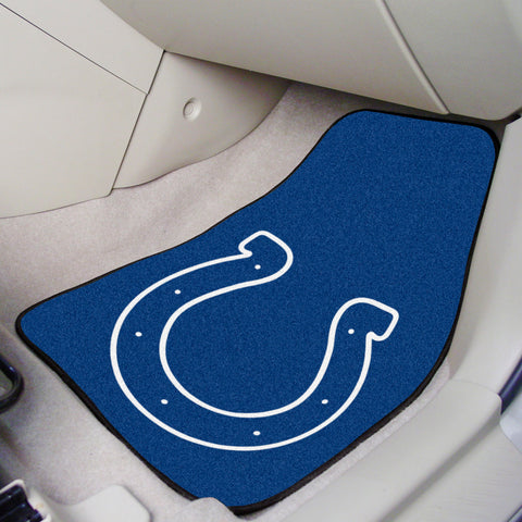 Indianapolis Colts Front Carpet Car Mat Set - 2 Pieces