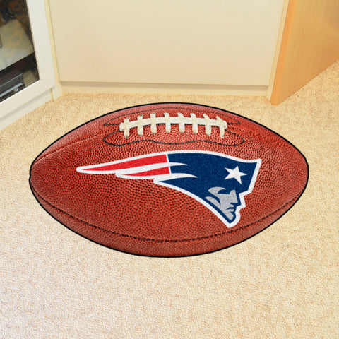 New England Patriots  Football Rug - 20.5in. x 32.5in.