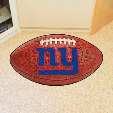 New York Giants  Football Rug - 20.5in. x 32.5in.