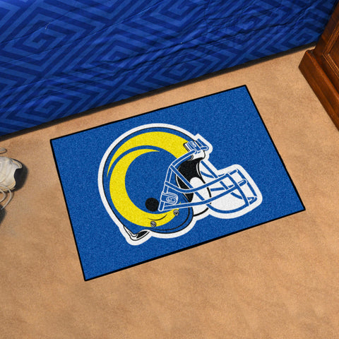 Los Angeles Rams Starter Mat Accent Rug - 19in. x 30in., Helmet Logo