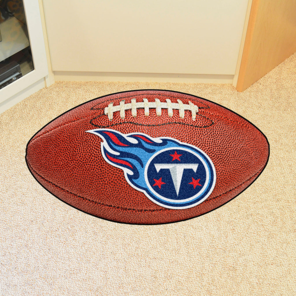 Tennessee Titans  Football Rug - 20.5in. x 32.5in.