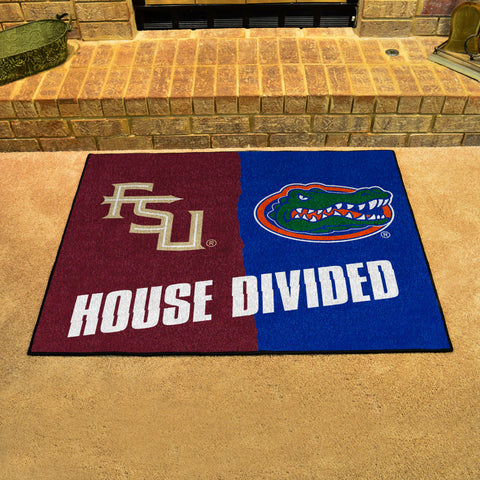 House Divided - Florida St / Florida Rug 34 in. x 42.5 in.