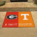 House Divided - Georgia / Tennessee Rug 34 in. x 42.5 in.