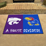 House Divided - Kansas / Kansas St Rug 34 in. x 42.5 in.