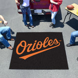 Baltimore Orioles Tailgater Rug - 5ft. x 6ft. "Orioles" Logo