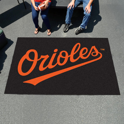 Baltimore Orioles Ulti-Mat Rug - 5ft. x 8ft. "Orioles" Logo