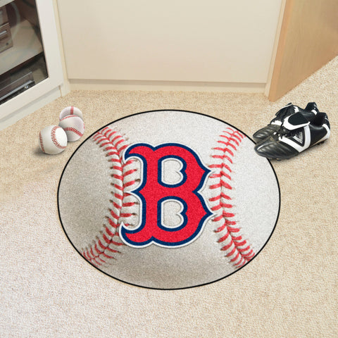 Boston Red Sox Baseball Rug - 27in. Diameter