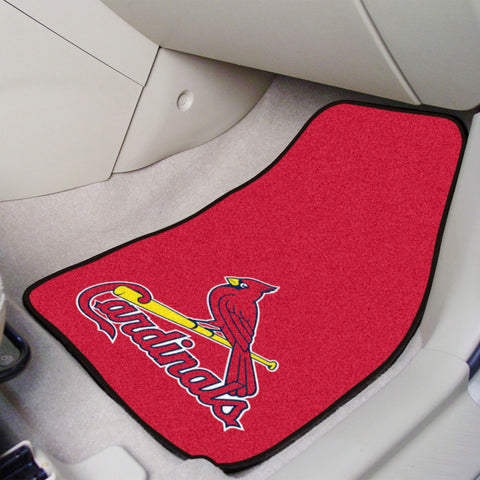 St. Louis Cardinals Front Carpet Car Mat Set - 2 Pieces
