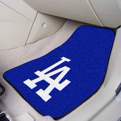 Los Angeles Dodgers Front Carpet Car Mat Set - 2 Pieces
