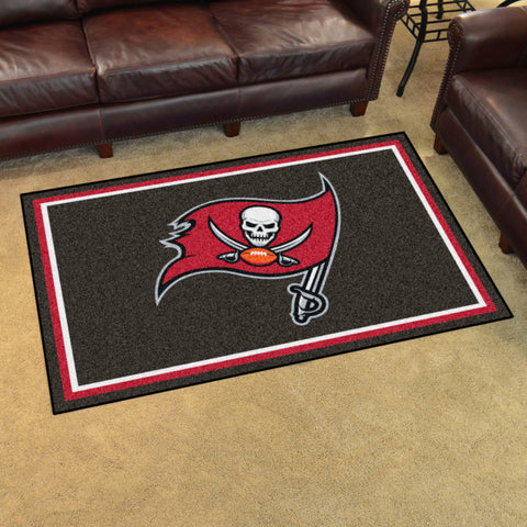 Tampa Bay Buccaneers 4ft. x 6ft. Plush Area Rug