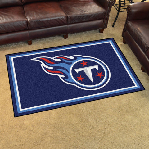 Tennessee Titans 4ft. x 6ft. Plush Area Rug