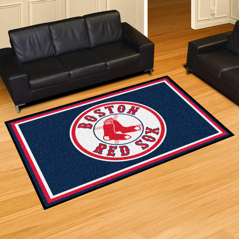 Boston Red Sox 5ft. x 8 ft. Plush Area Rug
