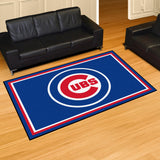 Chicago Cubs 5ft. x 8 ft. Plush Area Rug