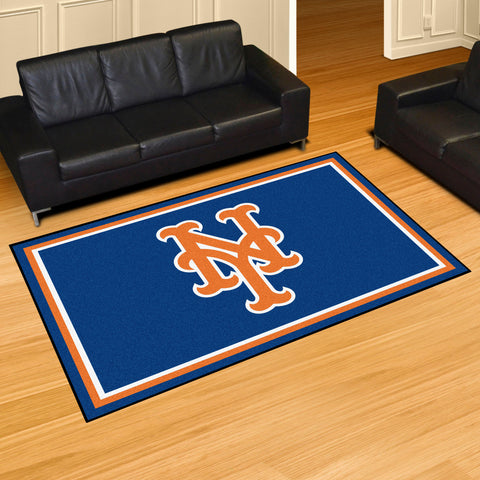 New York Mets 5ft. x 8 ft. Plush Area Rug
