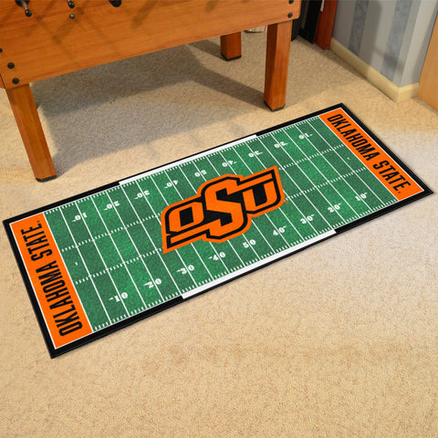 Oklahoma State Cowboys Field Runner Mat - 30in. x 72in.