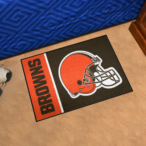 Cleveland Browns Starter Mat Accent Rug Uniform Style - 19in. x 30in.