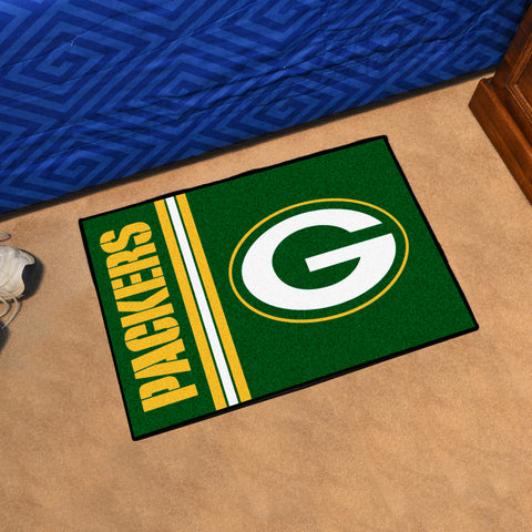 Green Bay Packers Starter Mat Accent Rug Uniform Style - 19in. x 30in.