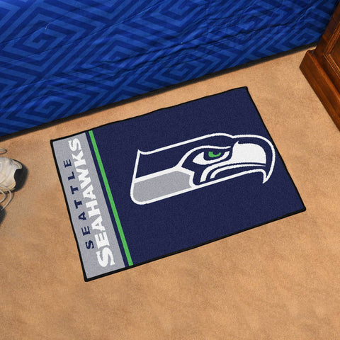 Seattle Seahawks Starter Mat Accent Rug Uniform Style - 19in. x 30in.