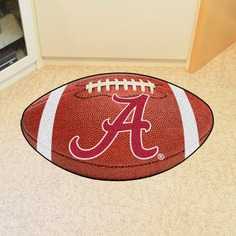 Alabama Crimson Tide Football Rug - 20.5in. x 32.5in.