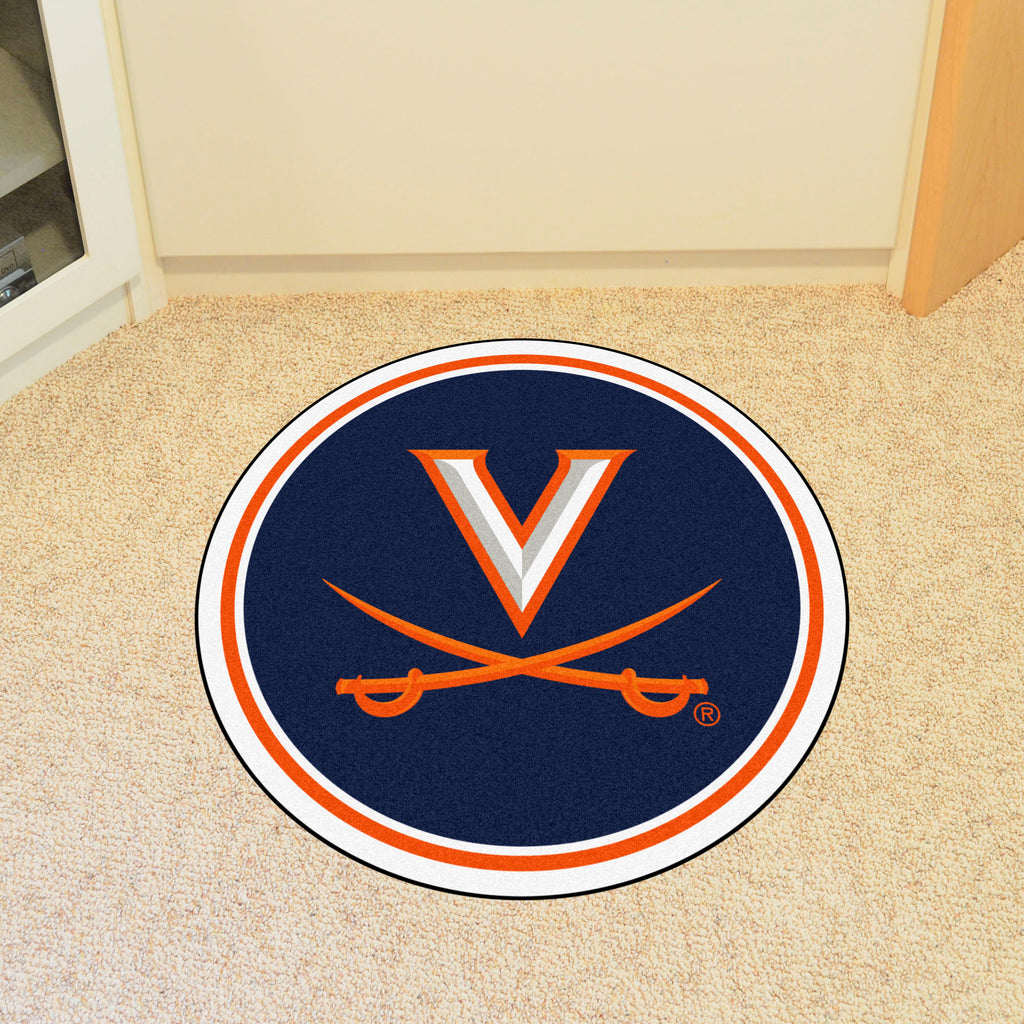 Virginia Cavaliers Mascot Rug