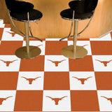 Texas Longhorns Team Carpet Tiles - 45 Sq Ft.
