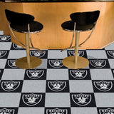 Las Vegas Raiders Team Carpet Tiles - 45 Sq Ft.