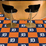 Detroit Tigers Team Carpet Tiles - 45 Sq Ft.